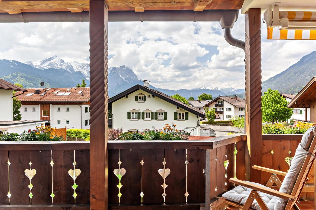 Alpblick Apartment Alpspitze Garmisch-Partenkirchen Extérieur photo